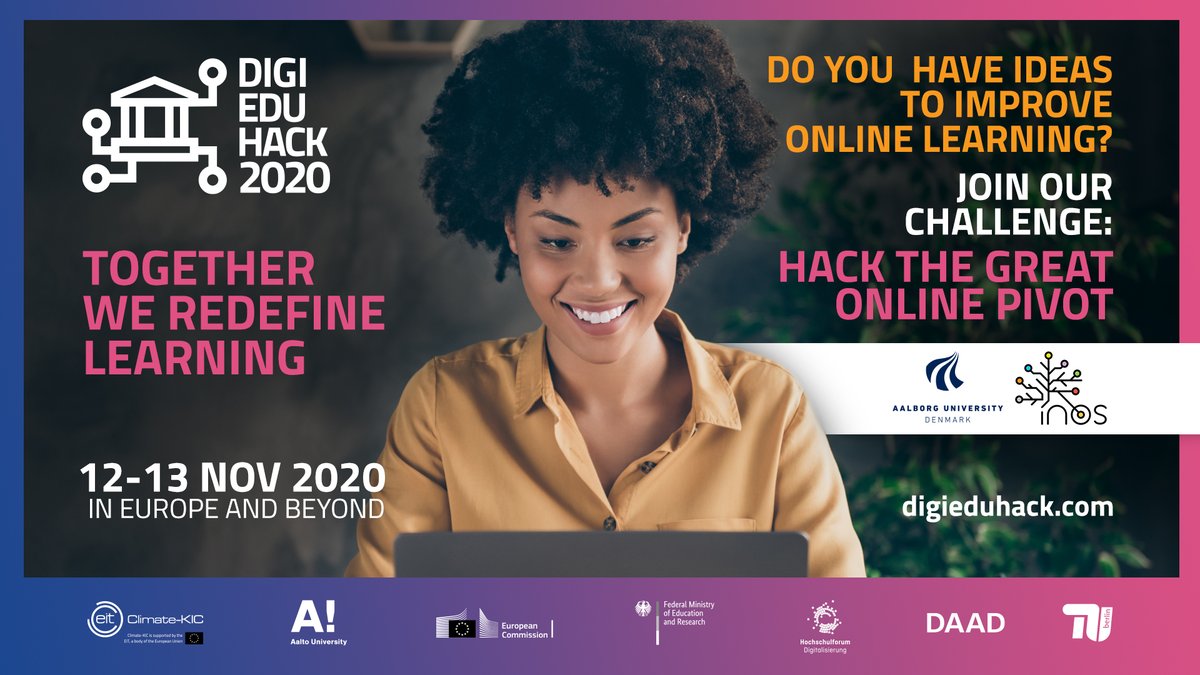 elishaanneteo's tweet photo. 2 more days to register! Do you have ideas to improve Online Learning?
#HackThePivot is a 2-day online #hackathon to tackle the challenges of #onlinelearning (12/13 Nov).
Open to all globally & no coding skills are needed!! >> https://t.co/XNERjTSFoI
#education #edtech https://t.co/EL1KCRRAJP