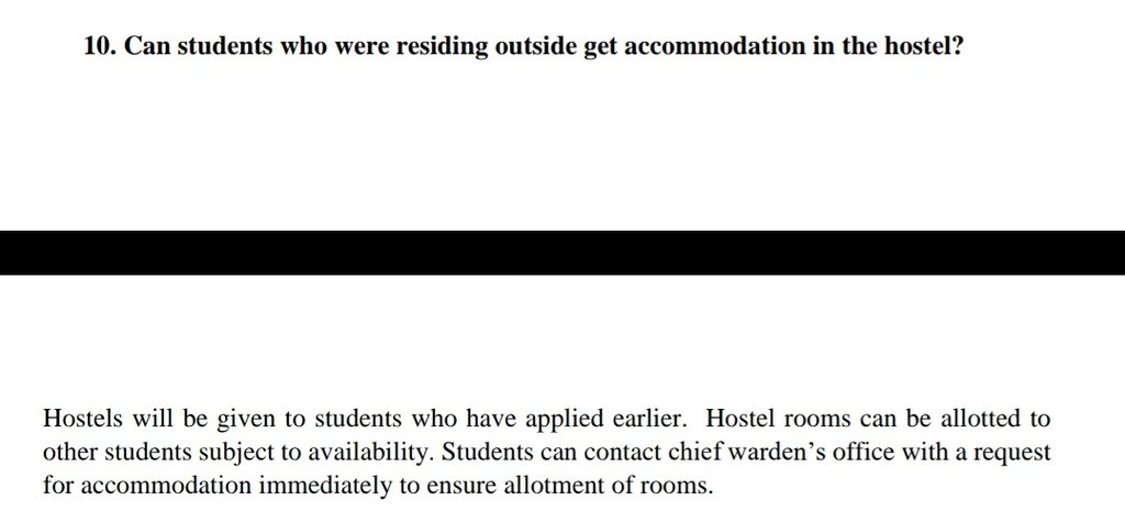 Umi0398's tweet photo. @MAHE_Manipal @ugc_india @TheQuint @TOIIndiaNews @Rupalijee @fayedsouza @htTweets @CMofKarnataka #EnoughManipal #manipalForOnlineExams #SafetyForMITians Where are we supposed to live if there is no availability? https://t.co/Hc5RnQRG8W