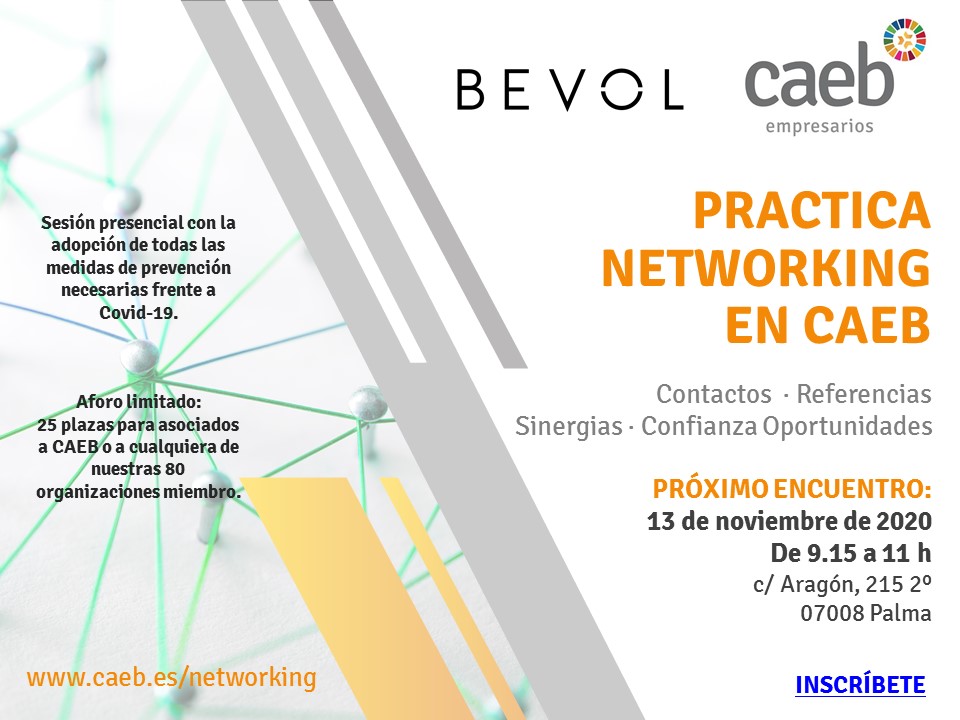 CAEB's tweet photo. ¿Nos vemos este próximo viernes en #CAEBnetworking? Un nuevo encuentro de profesionales y empresari@s para crear sinergias, conseguir referencias y mucho más.
Si tu empresa está asociada a #CAEB , solicita tu plaza!
https://t.co/gwwOW1s3sq
#pymes #empresas #networking #negocios https://t.co/JEbKcwuv0H