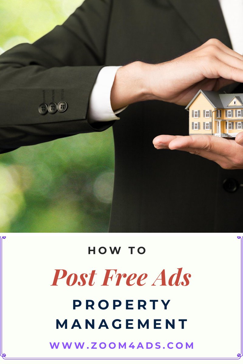 adsthumb's tweet image. Zoom4ads allow you to post free classified ads for Property Management 
Visit :- zoom4ads.com/category/servi…
#postfreeclassifiedads #onlineclassifiedads #freeads
#classifiedad #ads