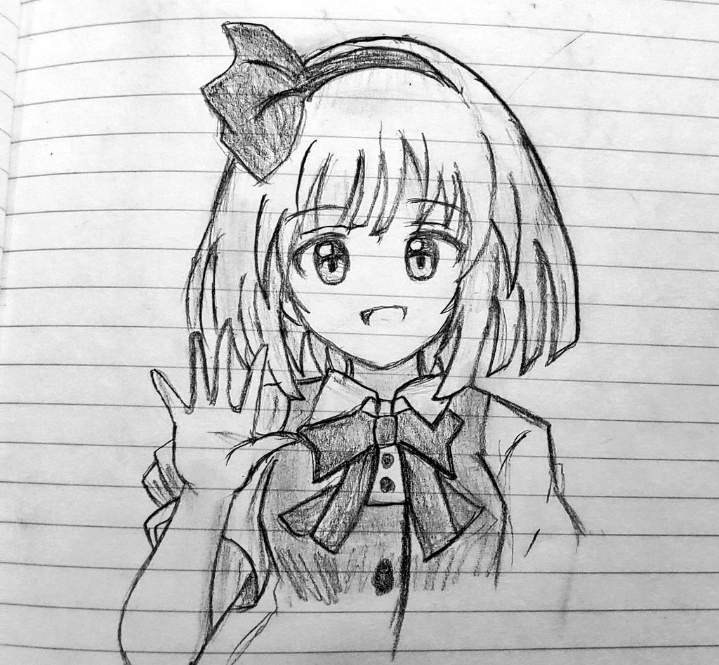 うろ覚えで描いた
魂魄妖夢ちゃん
#落書き 