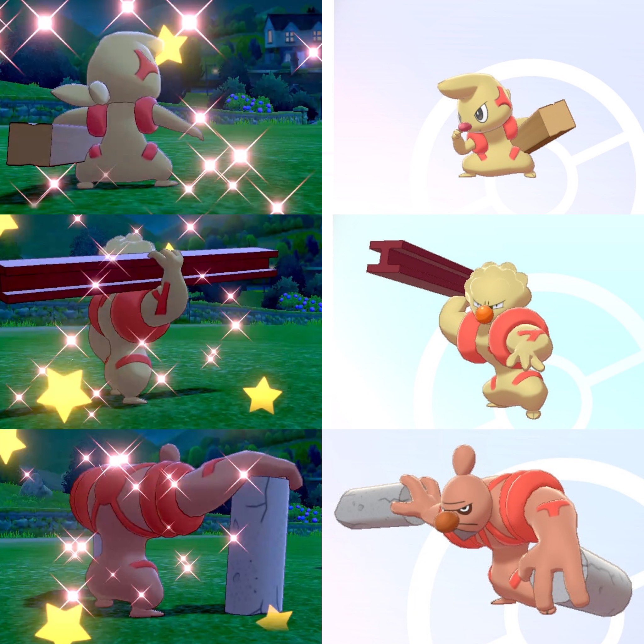 ゼロネアスo ポケモン剣盾 色違いo 国際孵化 色違いドッコラー トリルエースの一角 ローブシン୧ ୨ 技豊富で特性も火力upに 適してる優秀なポケモン T Co Su81gfdtts Twitter