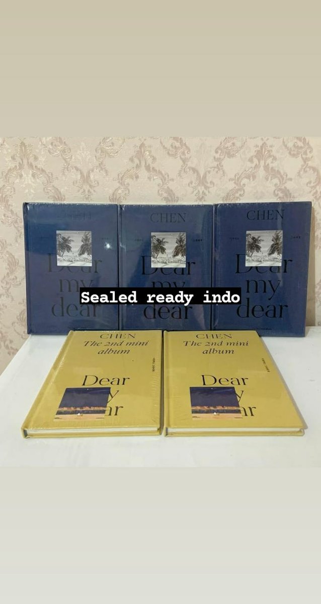 xinxinst8re's tweet photo. [READY STOCK]
Album Dear My Dear - Chen 
All version
SEALED 200k

order silahkan DM https://t.co/lJvZVgiJrw