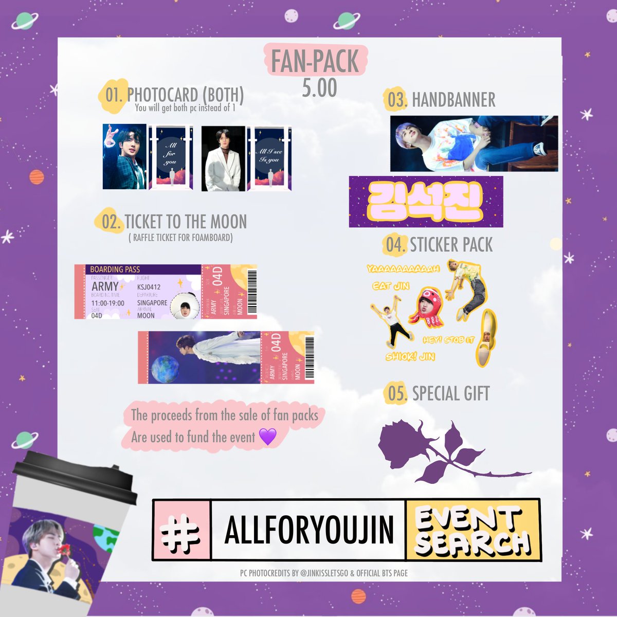 DonandWolley's tweet photo. 👇💜 Fanpack goods 💜 https://t.co/wkaOXjZ88Z