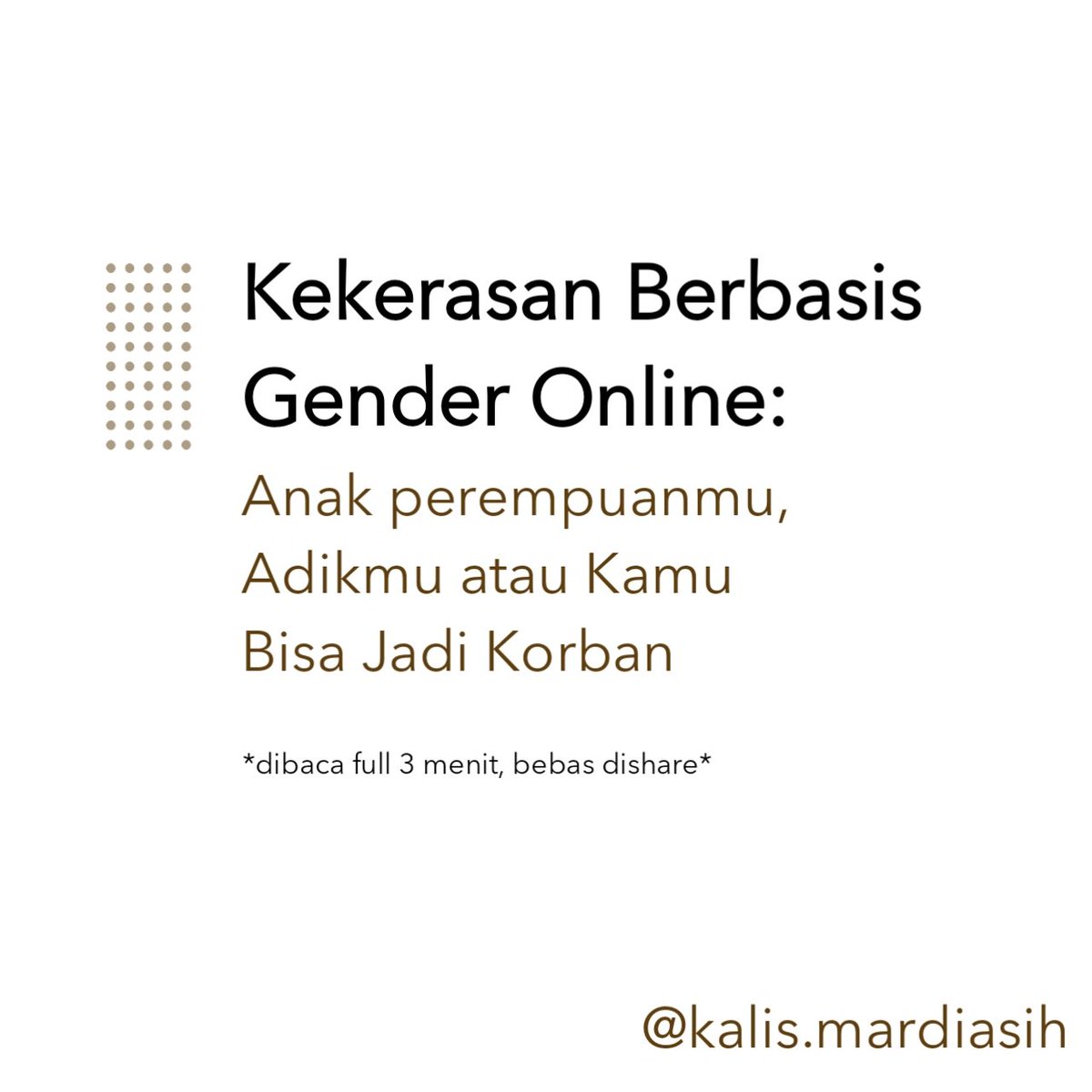 Awas Penyebaran Konten Intim Ilegal.Thread in 10 slides.1/10