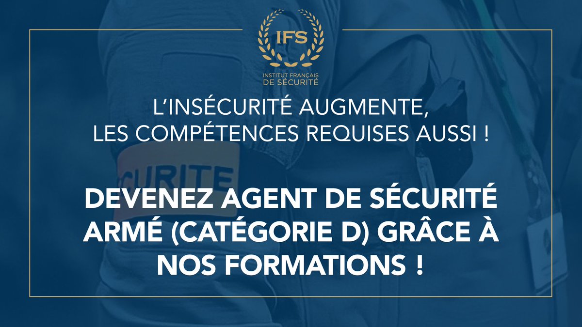 Institut Français de Sécurité IFS tweet media