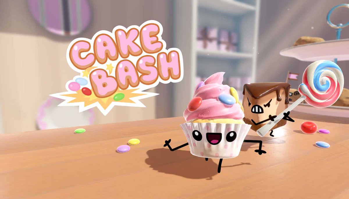 DiHutchinson's tweet photo. Cake Bash Launches November 19 on Switch https://t.co/g04I4XS2Qb #coatsink #cakebash #highteafrog #indiegames #IndieGameDev #gamedev #switch #nintendoswitch https://t.co/QDZmXbKRxV