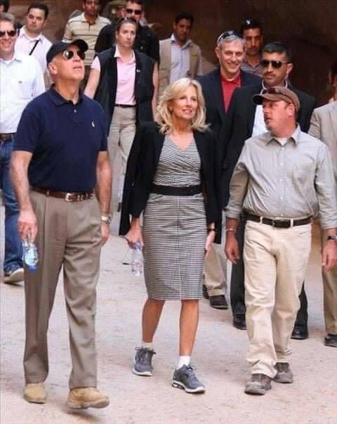 OlaAlmasri's tweet photo. When @JoeBiden the elected president visited our beautiful great & #ancient city #petra in #Jordan #visitjordan #welcometojordan #tourism @VisitJordan @nalfayez #usa #tour https://t.co/5km5v5r6i7