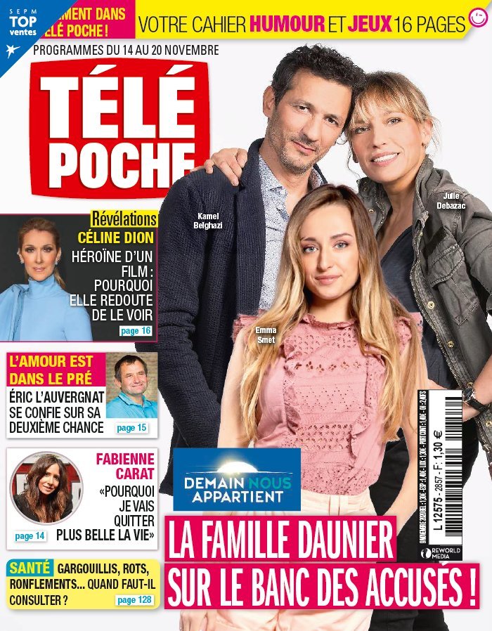 Achetez-le dès maintenant. #telepoche : le nouveau numéro 2857 est sorti ! Découvrez-le ! Retrouvez dès aujourd'hui le nouveau numéro de votre magazine favori chez votre marchand de journaux ou sur notre site officiel kiosquemag. ow.ly/JMRu50Cf4hR.