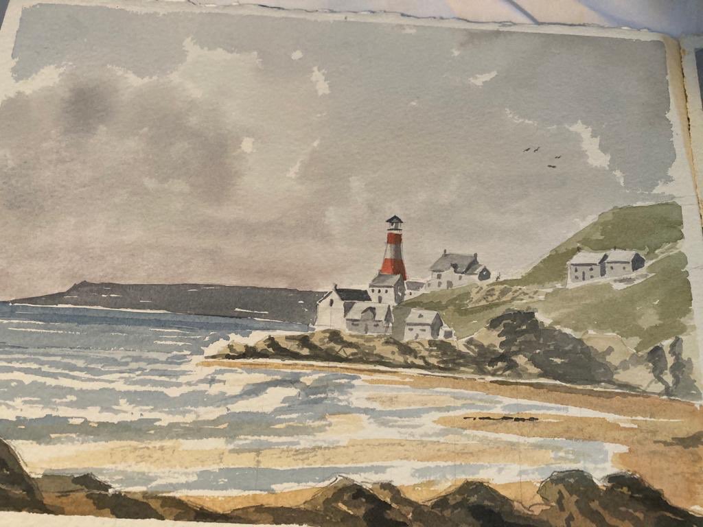 JanG22710759's tweet photo. Found a treasure trove of watercolours done by my dear Dad,when clearing out my late parents’ home. A joyful moment amongst such emotion. What you learn about them once they’re gone! #talktoyourparents #nevertoolate. https://t.co/0yhlLEgbKb