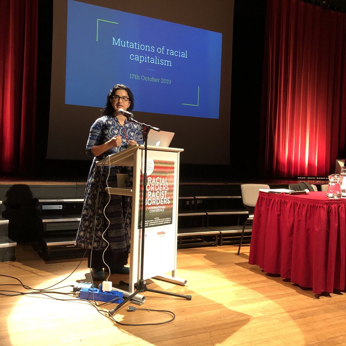 Prof Gargi Bhattacharyya is one of the UK’s most eminent scholars of race and capitalism - & a brilliant teacher + union organiser. She is being made redundant by @UEL_News in an apparent targeting of union organisers. RT to say NO to redundancies and TU victimisation #saveUEL