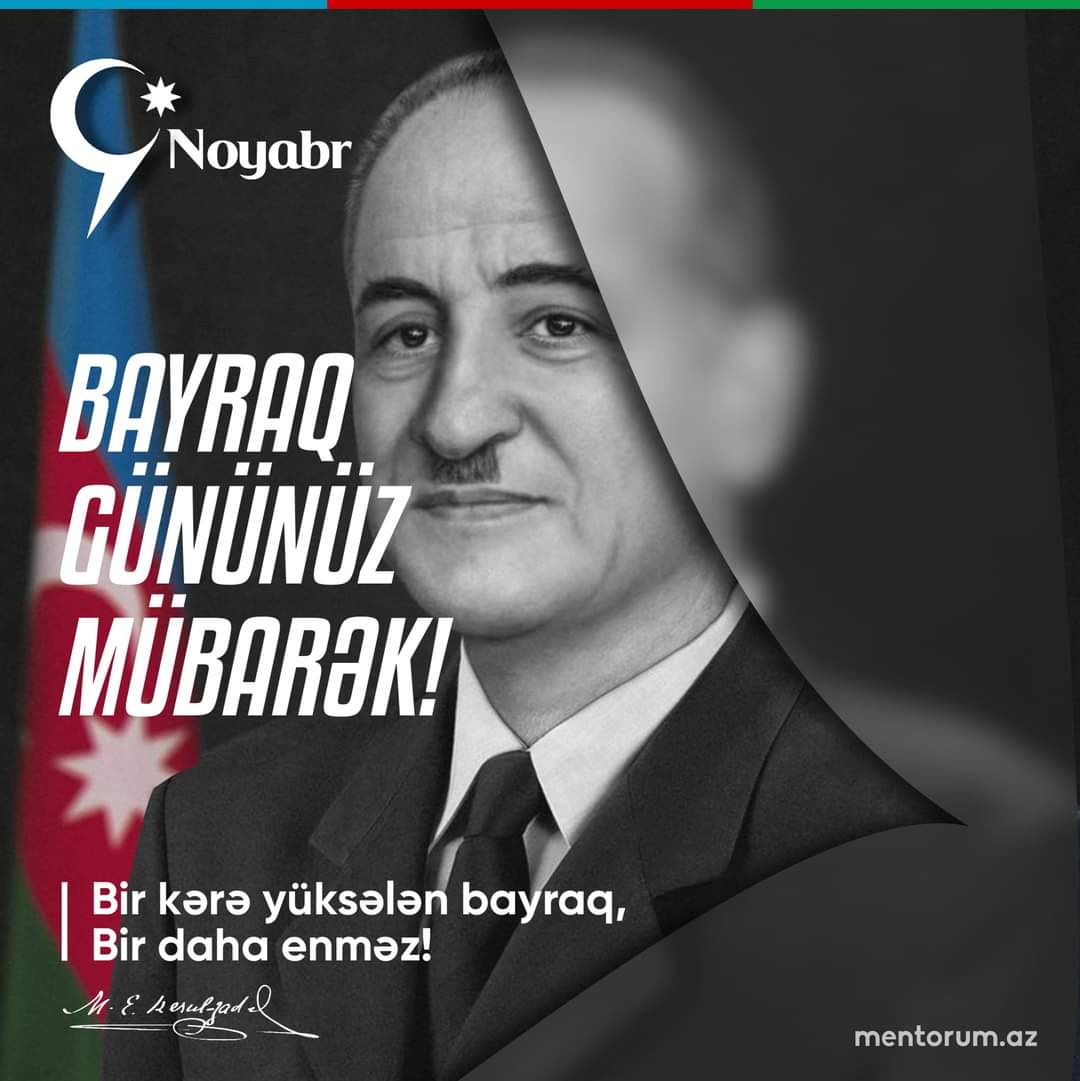 aboutSalimli's tweet photo. Enmədi! 🇦🇿 Ruhunuz şad olsun #Resulzadeh 💙
#since1918 #FlagDay #9November #Azerbaijan #KarabakhisAzerbaijan #Shusha #Şuşa https://t.co/fWmaFwjbCM