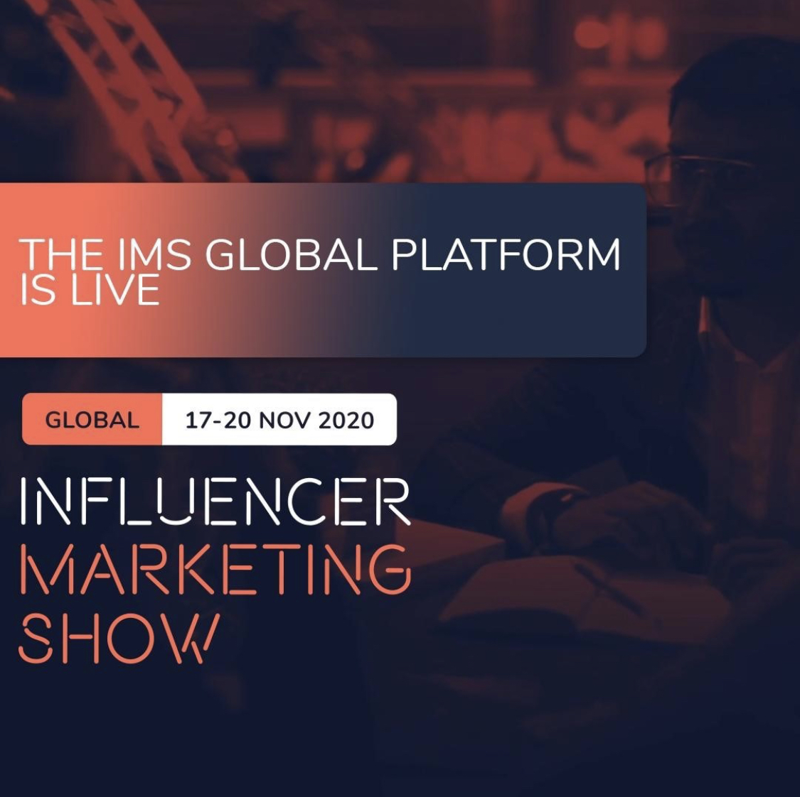 persollo's tweet photo. Global influencer marketing digital event is coming! 
17-20 November!

Join our amazing Maria Cadbury along with other industry experts, as they will discuss – Future Gazing:
Will all marketing in 5 years time be influencer focussed?

Get involved and register today! https://t.co/tT1ooAqJQV