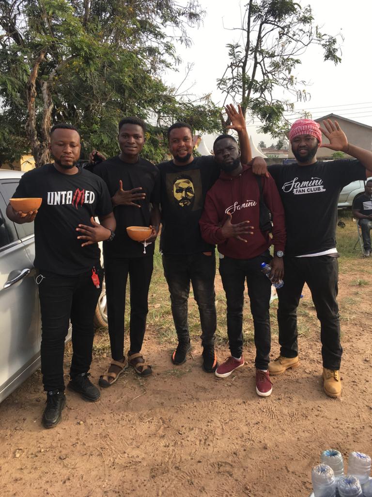 TornadoMadrid23's tweet photo. Over the weekend we went to mourn with a staunch #HighGrader Roszy Saminiwaa in Kumasi. Big up @papahighgrade @UntamedJessey @EddySamini @youngsamini9 @Stephen_Prima
Cc: @samini_dagaati @Africa1Media @YS_Kumankuma @BrainyBeatz @shakababsey
#HGF #saminiforever #KPOYAKA https://t.co/bE84PWxKcv