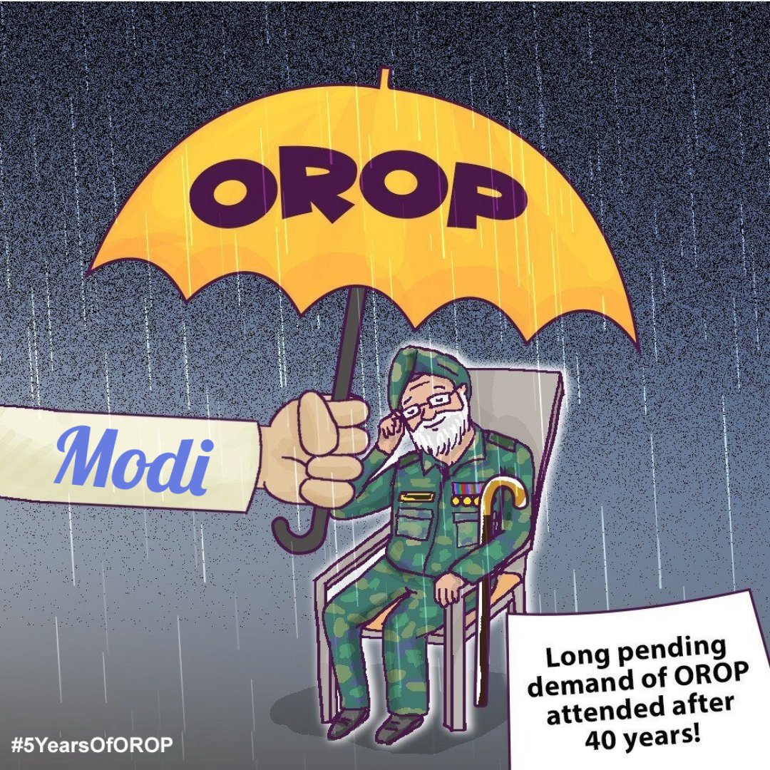 NewsOdishaInd's tweet photo. #5YearsOfOROP https://t.co/Y3JyH45U1k