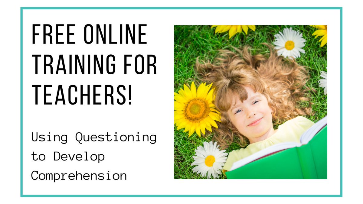 TreandPet's tweet photo. This free online training for Primary teachers will explore how careful questioning can develop thinking and aid comprehension. 
Book now! https://t.co/no7CA7tygw

#freetrainingforteachers #freecpdforschools #developcomprehension. #usequestioning #developthinking https://t.co/Exwh0aipPy
