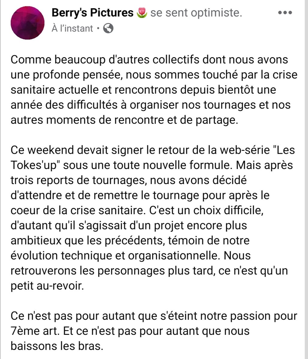berryspictures's tweet photo. Un petit mot à tous 💐 #makeafilm #cinema #collectif #shortfilm #project https://t.co/veIEM8E9dQ