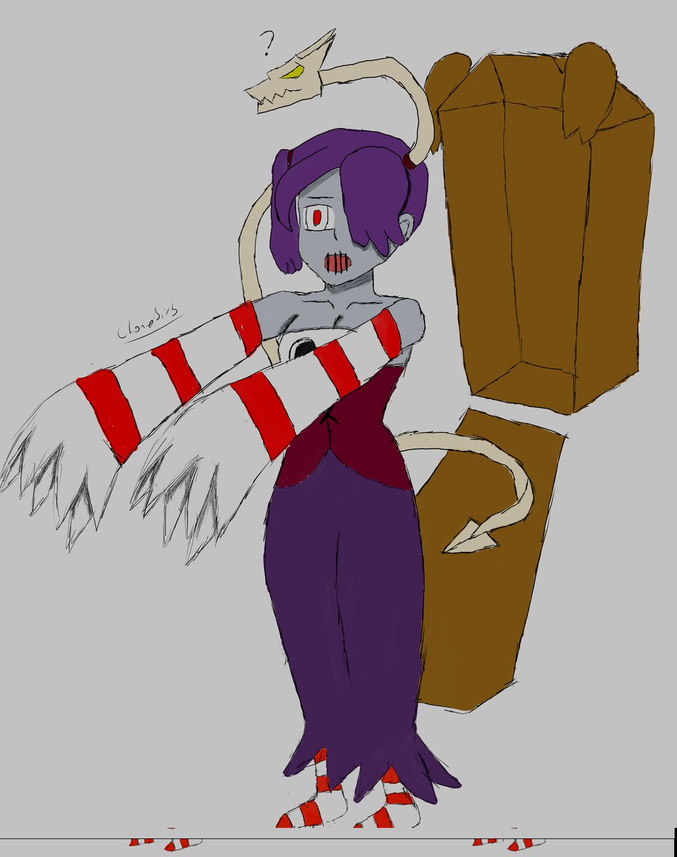 ThePlayerDoge's tweet photo. #drawing #animedrawing #skullgirlsfanart #fanart #digitalart https://t.co/ji7FChQ8RT