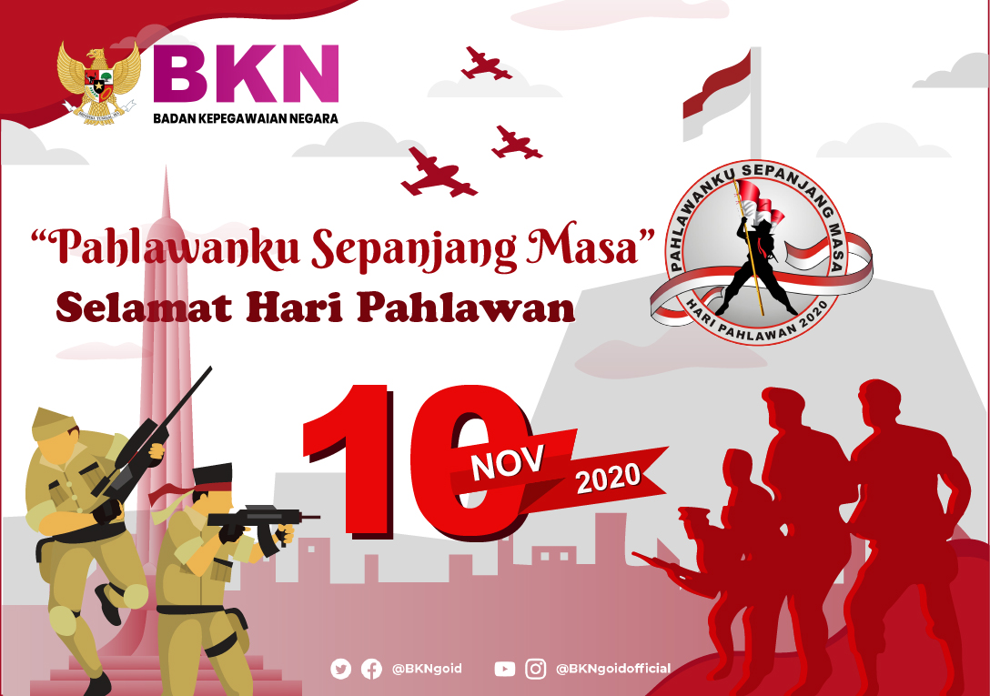 BKNgoid's tweet photo. Selamat Hari Pahlawan 
10 November 2020 https://t.co/5s24cBi2SF