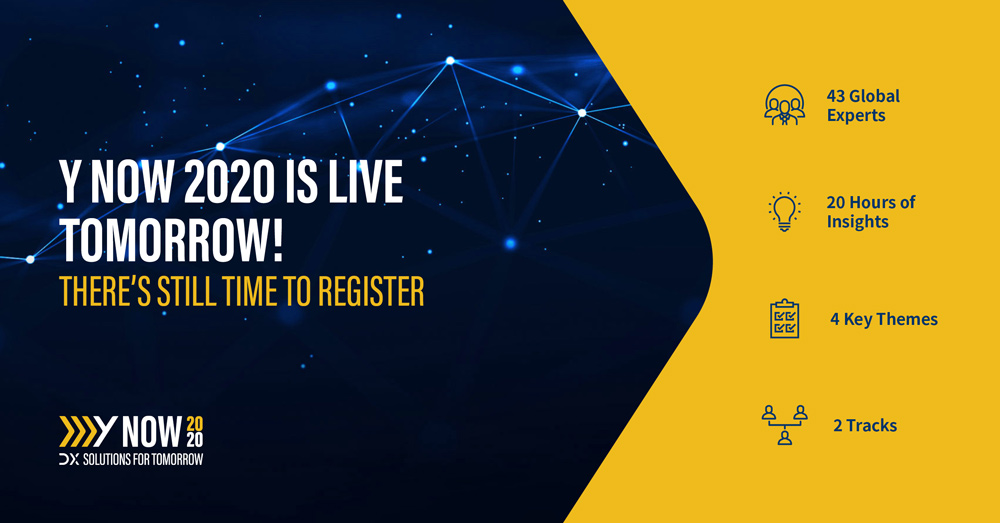 YokogawaIA's tweet photo. Live Tomorrow: The Y Now 2020: DX Solutions For Tomorrow virtual event has 20 hours of hard-hitting insights & customer case studies focusing on Production & Energy, Asset Management, Supply Chain & Cybersecurity. Register https://t.co/cPrsKF9nan
#ynow2020 https://t.co/pjt98WMNY5