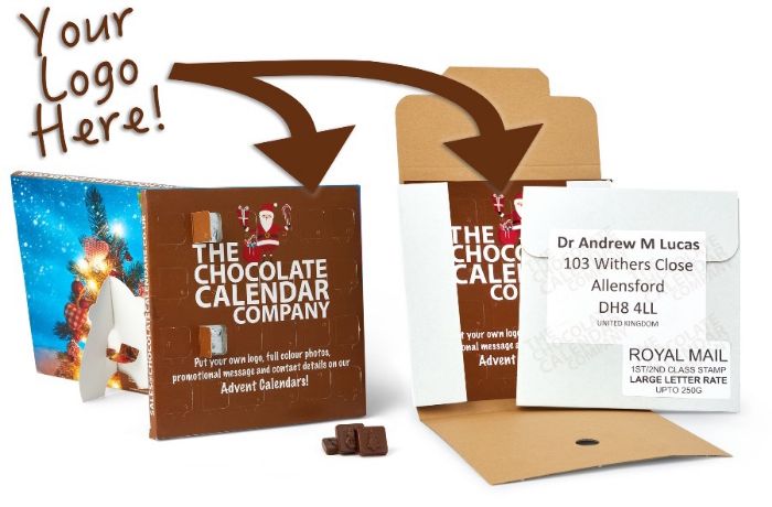 ChocolateCalCo's tweet photo. Final opportunity to order own logo Chocolate Advent Calendars posted to home addresses all around the UK and abroad - The perfect addition to the office of the home worker! #PromotionalProducts #DirectMail #HomeWorker #ChristmasGift - https://t.co/sRSoO2kwFB https://t.co/HjIRWe9RGf