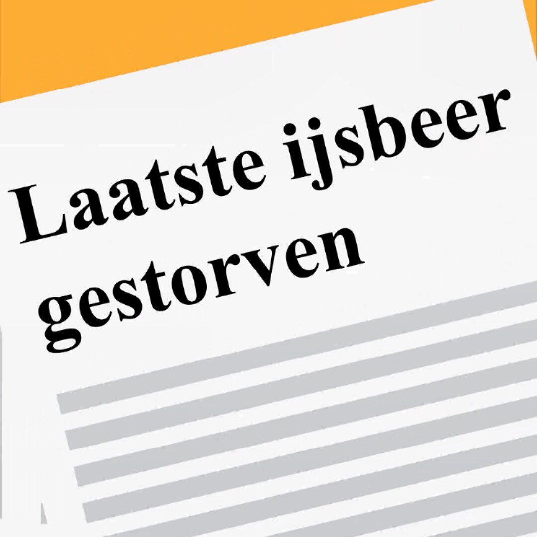 Is dit een headline die we over een aantal jaren in het nieuws gaan zien? Laten we samen het tij keren en de negatieve impact stoppen!