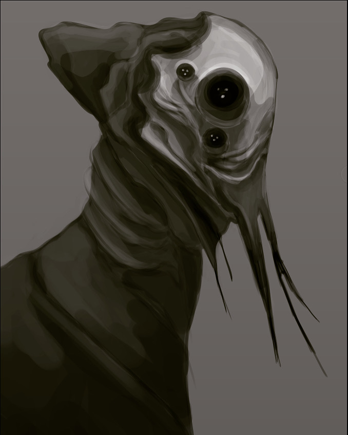 tengooses's tweet photo. Crustacean?! Why, it couldn't be!

#art #horror #digitalart #characterdesign #conceptart  #creaturedesign #digitalpainting #fantasyart #fantasycharacter #fantasycreature #fantasy #horror #HorrorArt #Photoshop #portrait #scary #scarycreature #creatureconcept https://t.co/DJdPPGm1I8