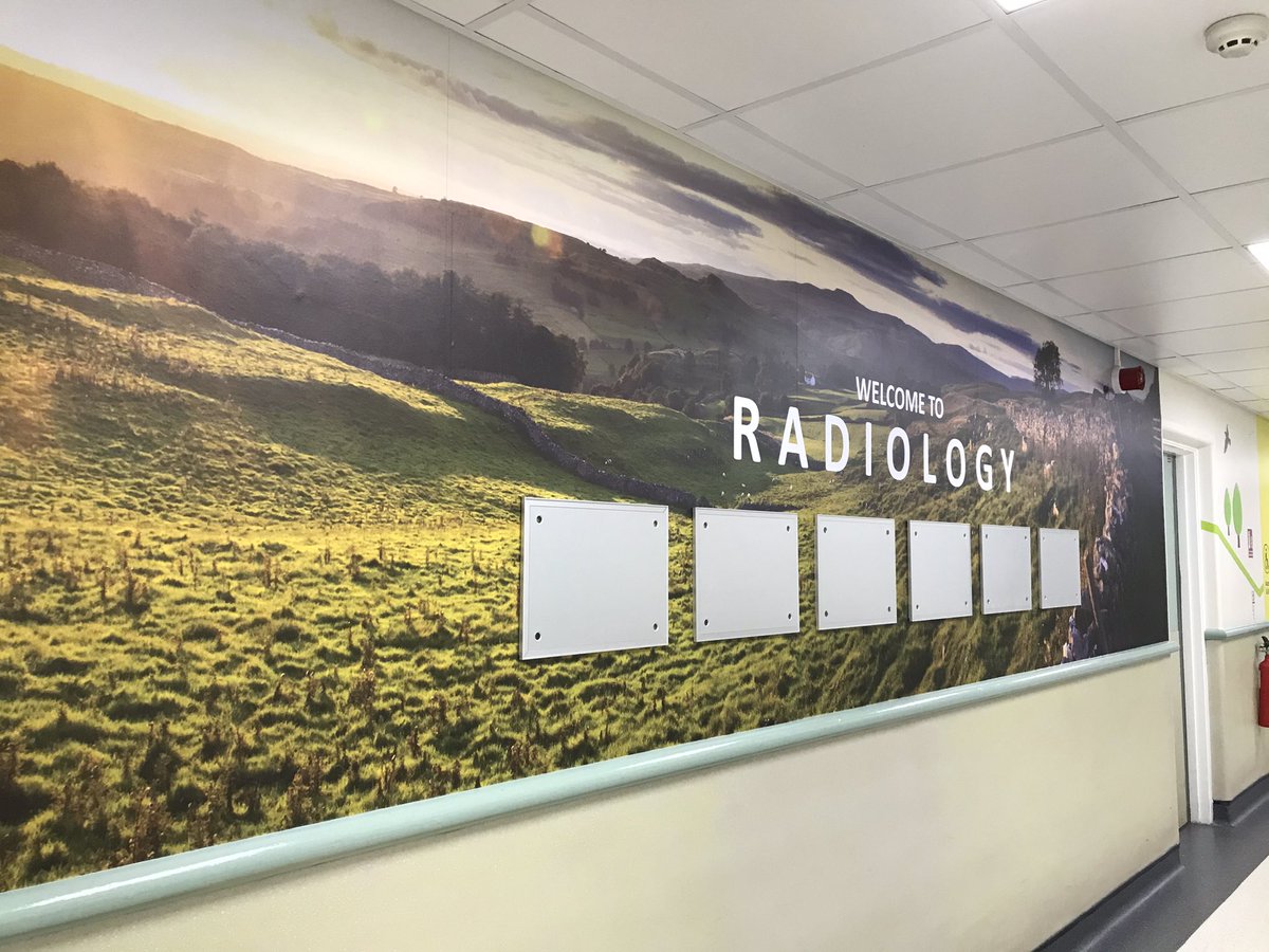 lee_anneelliott's tweet photo. The corridor and wayfinding improvements @BthftRadiology are revealed today and are amazing. Making our department a nicer place to visit and to work in. Thank you to everyone who supported @BTHFTCharity #raysasmile appeal @samanthajanexx and the amazing graphics from @TonyStead https://t.co/EAZ5BD5COW