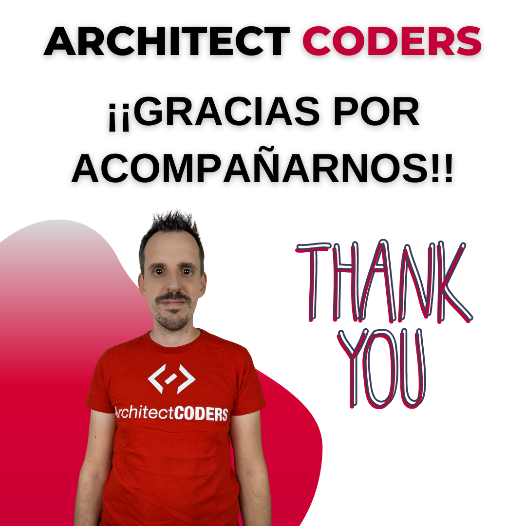 antonioleivag's tweet image. ¡DevExpertos! 🙋‍♂️

Gracias a todas las personas que nos habéis acompañado durante el lanzamiento de #ArchitectCoders. ❤

Gracias a los que han dado un paso al frente y se han unido a nuestra revolución. 🖖

A los que no habéis entrado en esta edición, os espero más adelante.👍