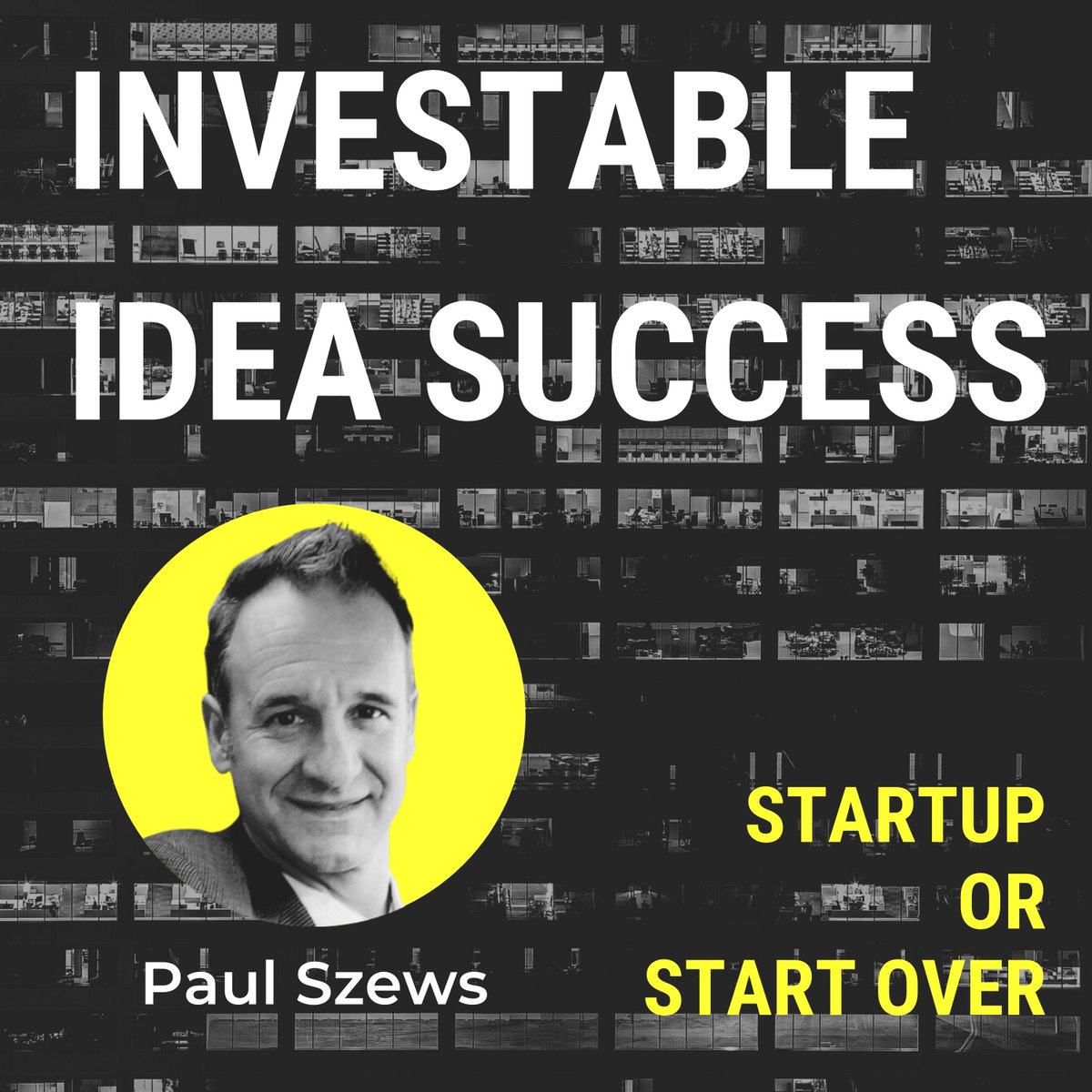 startupover_'s tweet photo. In this podcast episode, I'm speaking with Paul Szews on the topic of how to create investable idea success within your organization.  Paul has developed a great framework to help with getting an idea from a concept to a positive investment outcome.  https://t.co/t92ht9Imik https://t.co/paagHKowpL
