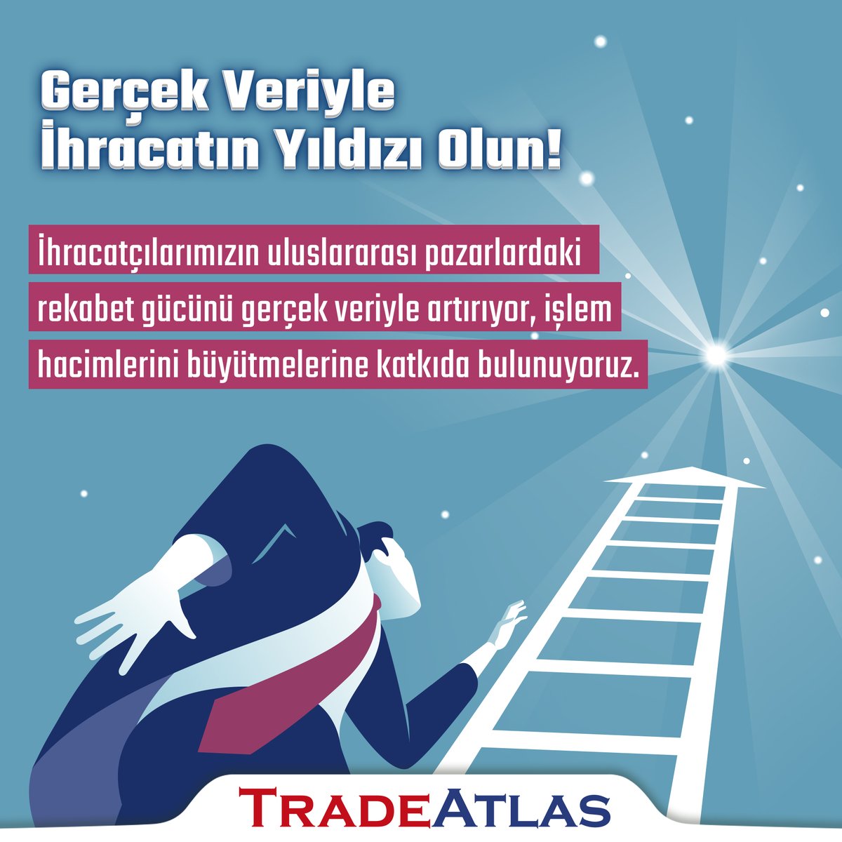 Gerçek Veriyle İhracatın Yıldızı Olun
İhracatçılarımızın uluslararası pazarlardaki rekabet gücünü gerçek veriyle artırıyor, işlem hacimlerini büyütmelerine katkıda bulunuyoruz. #ihracatçılarbirliği #ihracatçı #ihracatuzmanı #ihracatlabüyüyoruz #ihracatınyıldızları #ihracatteşvik