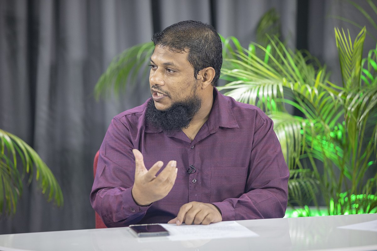 MVIaffairs's tweet photo. މިނިސްޓްރީ އޮފް އިސްލާމިކް އެފެއާޒްގެ ފަރާތުން ދީނީ ހޭލުންތެރިކަން އިތުރުކުރުމަށް ލައިވްކޮށް ގެނެސްދޭ "ހަނދުމަ" ޕްރޮގްރާމްގެ ތެރެއިން "އިސްލާމްދީނަކީ މެދުމިނުގެ ދީނެއް"
09 ނޮވެމްބަރ 2020
#Handhuma #MVIaffairs https://t.co/086VShGr2u