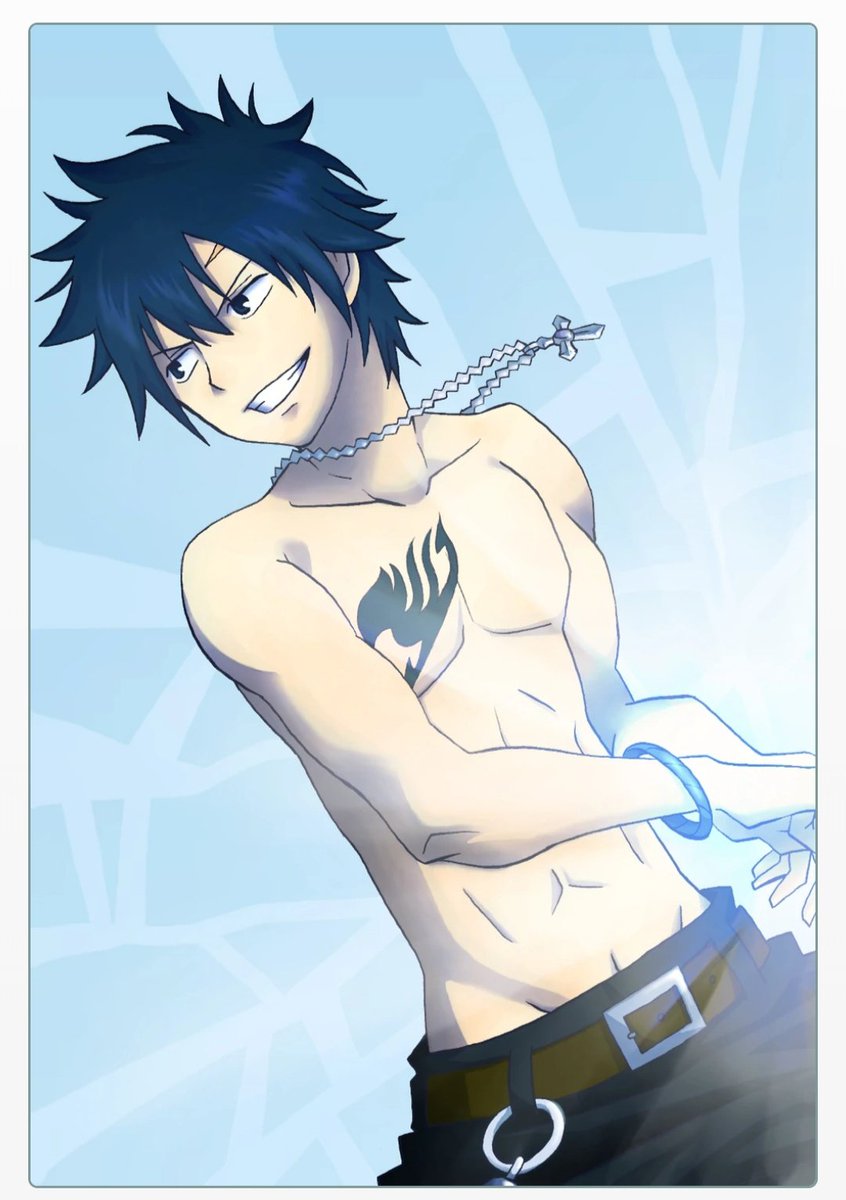 colafullofjoy's tweet photo. The character I chose for #manpowermonday is #GrayFullbuster from the evergreen #FairyTail
I love #GrayFullbuster because of his amazing perseverance and determination to make his #sensei proud. He's also a great #comrade to his friends.
Also super charming😍😉
Share yours😀 https://t.co/zUaCmLqYg5