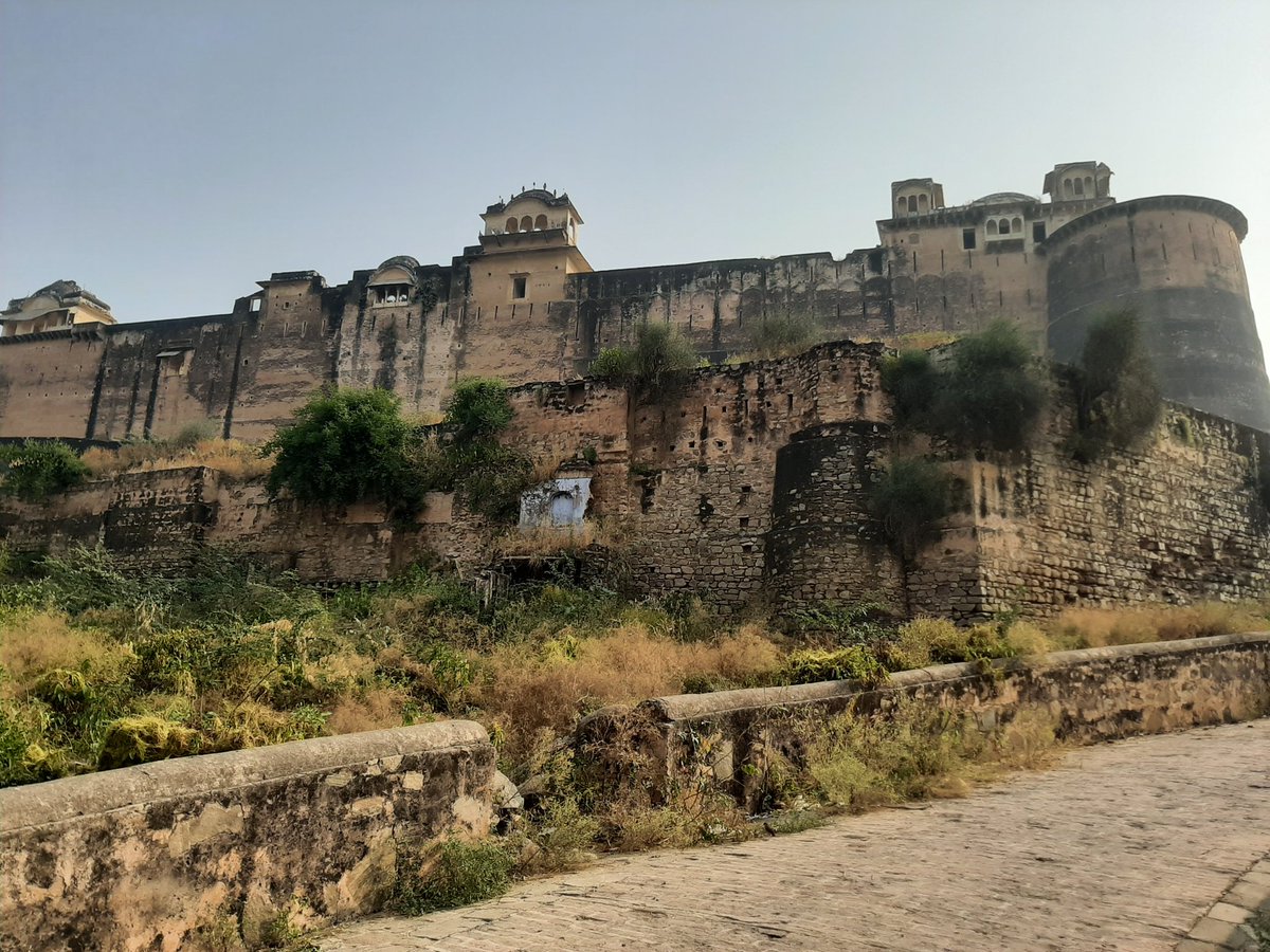 The Rajgarh Fort. Huge fort, largely intact but totally neglected.Rajgarh Tehsil, Alwar District, Rajasthan.