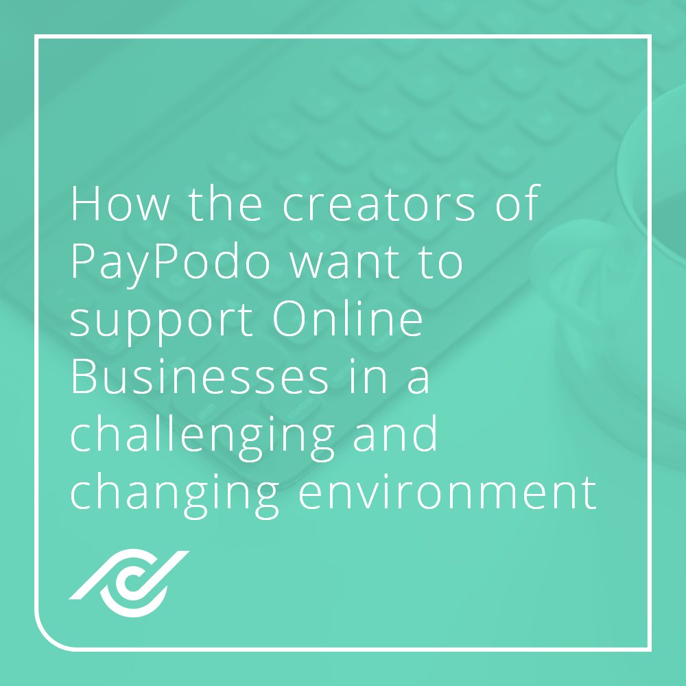 paypodoservice's tweet photo. How the creators of PayPodo want to support Online Businesses in a challenging and changing environment
https://t.co/ruN9outCdm
#paypodo #blockchain #banking #smartbanking #payment #smartpayment #fast #secure #nextgerneration https://t.co/pSP04kZDSJ