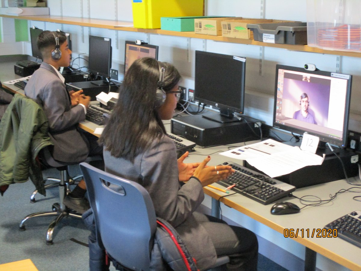 LeicsCares's tweet photo. A big thank you to @CareersRushey for amazing organisation and making our volunteers feel very welcome on Friday. Well done also to year 11 students @RusheyMeadAcad for adapting to the remote interviews and being so impressive. #careers #employability #skills #bright #Futures https://t.co/1nXQiCaT2c