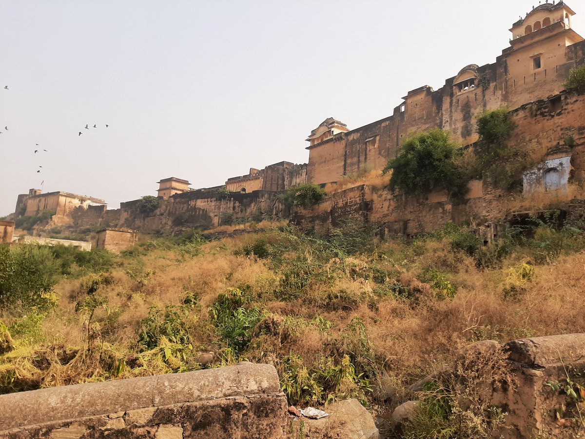 The Rajgarh Fort. Huge fort, largely intact but totally neglected.Rajgarh Tehsil, Alwar District, Rajasthan.