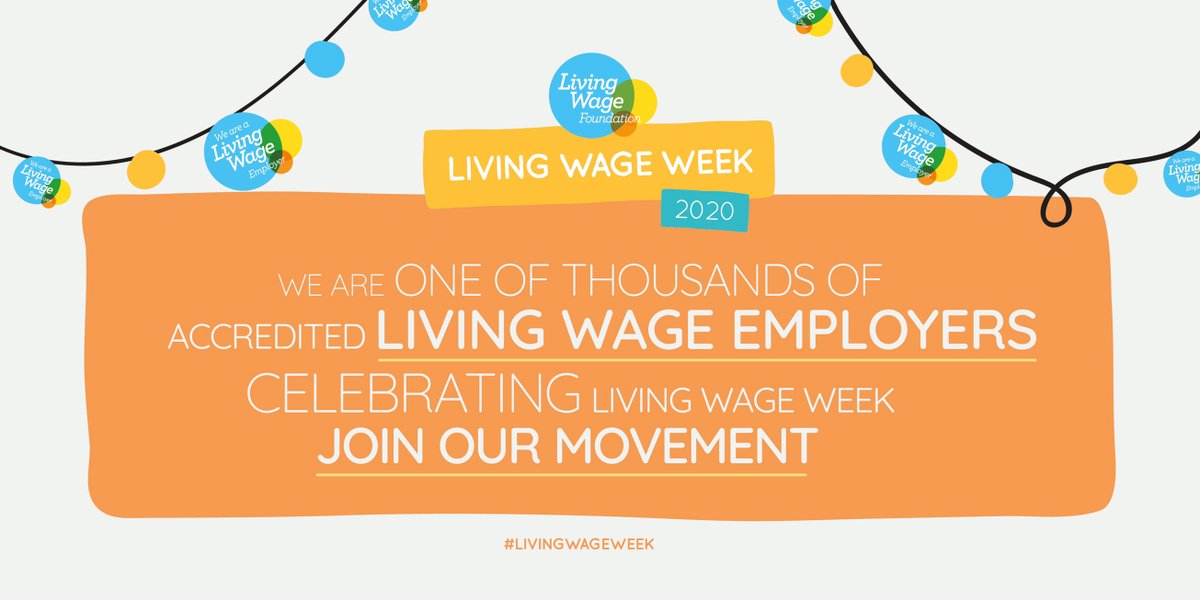 Boo_HQ's tweet photo. Celebrating #LivingWageWeek2020 https://t.co/JiqffQbhHy