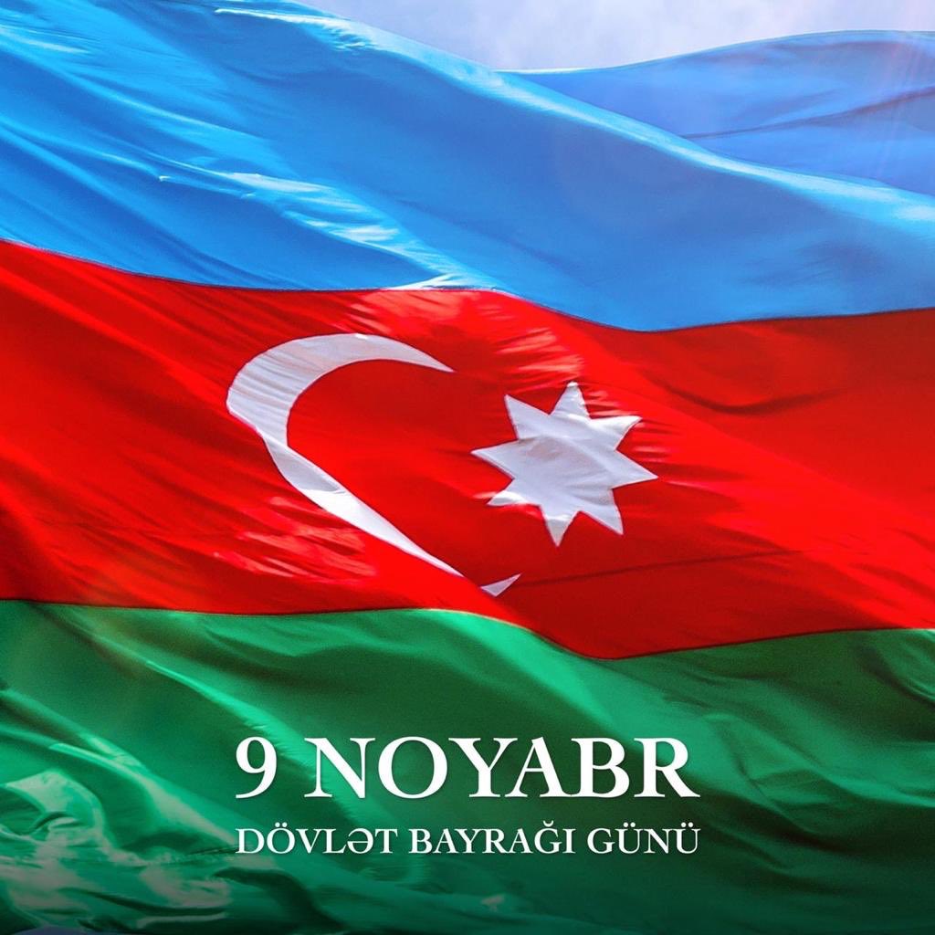 1VicePresident's tweet photo. Искренне поздравляю всех наших соотечественников с Днем государственного флага Азербайджанской Республики! Наши сердца всегда будут полны гордости за наш флаг и за нашу Родину! 

https://t.co/3mOpHLpR5K https://t.co/LlGECj3u93