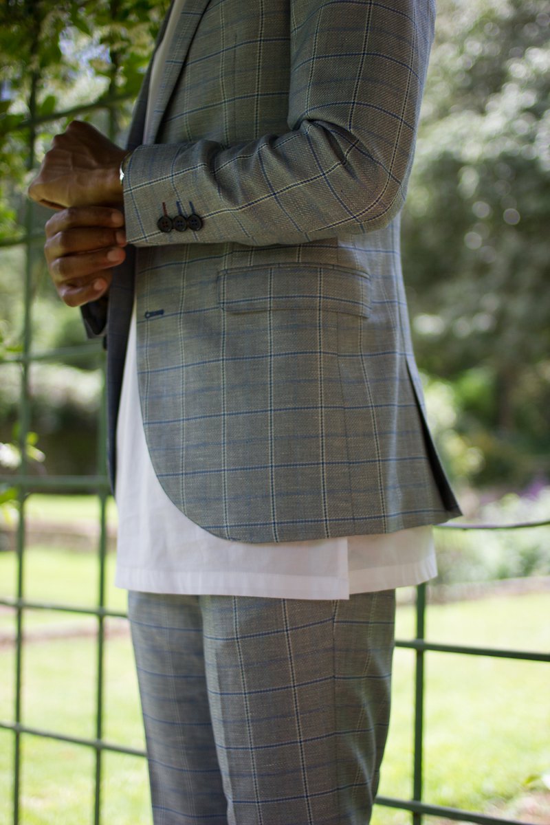 CSquaredSA's tweet photo. Checkmate! Be a trendsetter with our new check suit paired with a stretch cotton woven t-shirt. #csquaredseasonstrends #Csquaredsa #dressyoursoul #SummerFashion https://t.co/swwXT54GY9