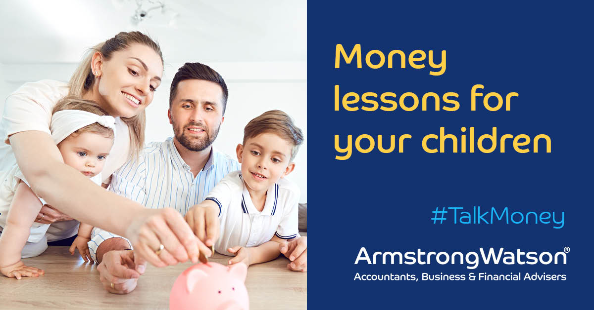 ArmstrongWatson's tweet photo. It's the start of #talkmoney week this week and we've got 5 tips to help you teach your children about money and importance of saving for the future
https://t.co/dHzcleIDYH

@MoneyPensionsUK #financialeducation #money #savings https://t.co/zi72SPKj8h