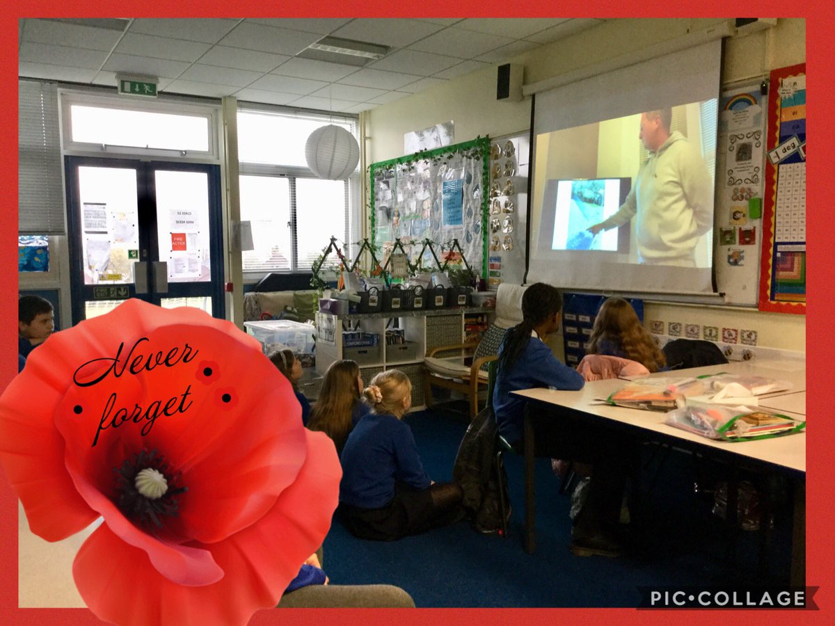 This morning we started our day with Mr Rayer’s Assembly. We learned about Remembrance Sunday, world news and school news. #LestWeForget