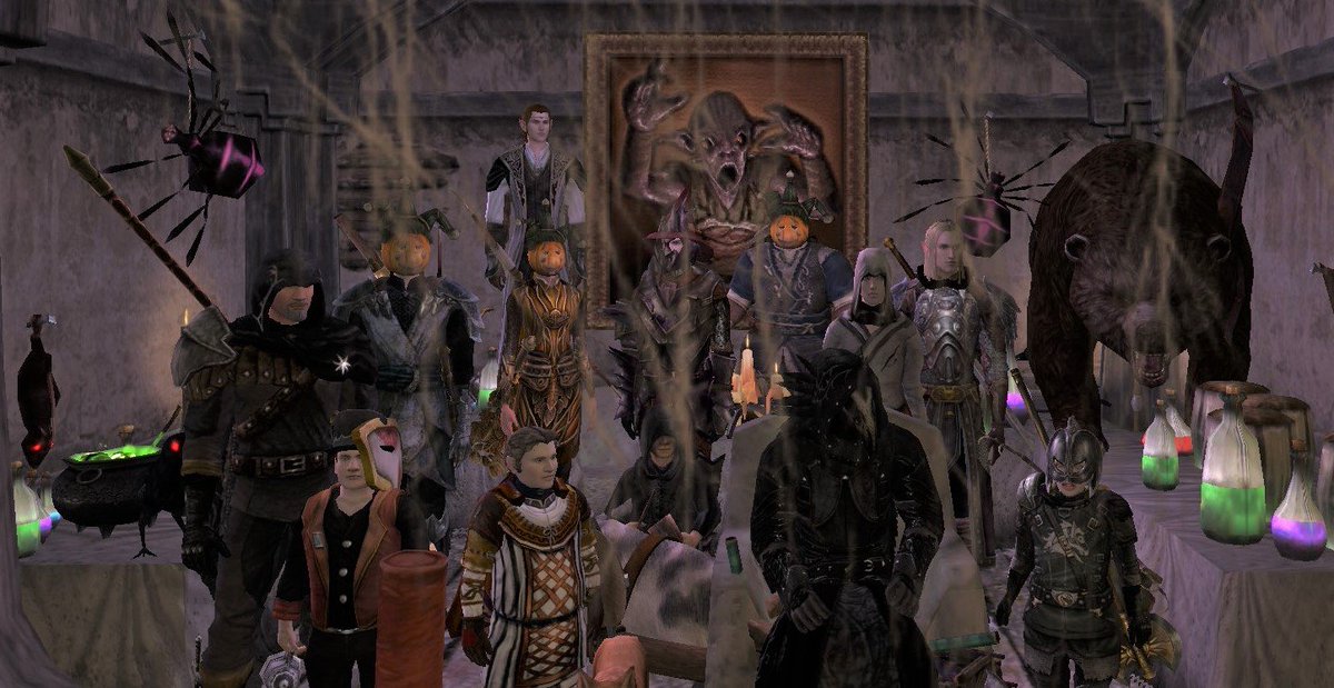 JThornshield's tweet photo. Some scenes from the Mithril League's second anniversary activities. We had a great turnout with games, prizes, and lots of laughs! Some old friends even returned just for the event. Thanks for making it a great day everyone!
#lotro #lotrofamily https://t.co/a1SCxFW2M5
