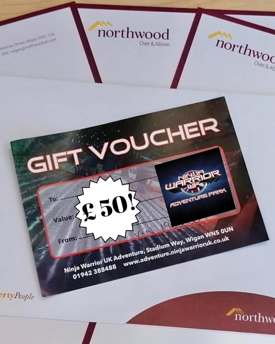 TheWiganRunner's tweet photo. 💷 WIN a £50 Giftcard 💷

🧗‍♀️LIKE
🏃‍♂️RETWEET
🤸‍♂️FOLLOW @NorthwoodWigan &amp; Me 🙋🏻‍♂️

Ive teamed up w/ my sponsor Northwood 🏡 2 give away a £50 GiftCard for @ninjawarrioruk

Winner Picked Sun 📅
Enter on T, Fb or Instagram
Good Luck 🧗‍♀️🙂👍🏻

#Competition #Contest #Prize #Win #Retweet #UK https://t.co/jKyOlZnzfg