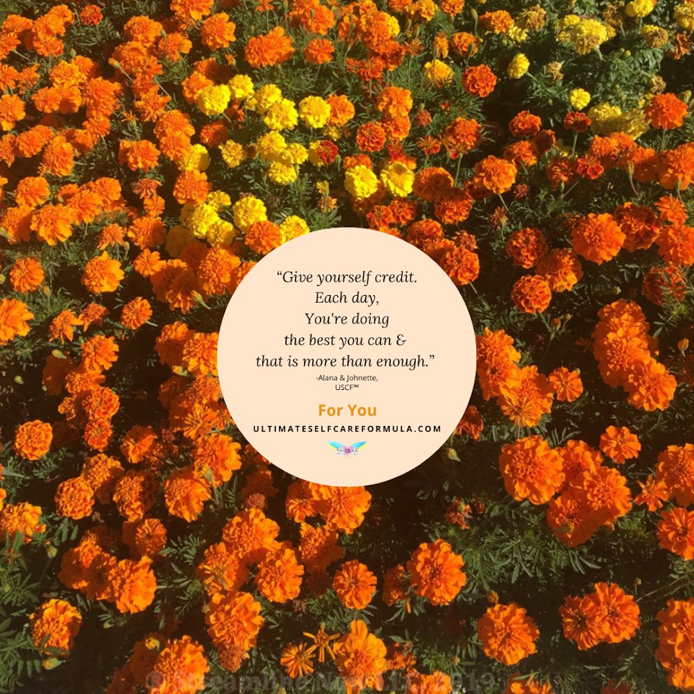ultimatescf's tweet image. “Give yourself credit. Each day, You’re doing the best you can &amp;amp; that is more than enough.” Alana &amp;amp; Johnette, USCF ™
For You: ultimateselfcareformula.com 👈

#healthandwellness #selfcare #holistichealth #growth #happiness #personaldevelopment #education #inspiration #connect
