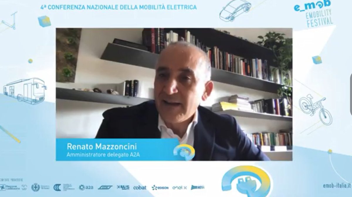 gruppo_a2a's tweet photo. "Il 28% della CO2 emessa a livello globale dipende dalla mobilità: il 92% dei carburanti sono tuttora derivati del petrolio. Per ridurre le emissioni del 70% bisogna puntare sull'elettrificazione, in particolare dei trasporti terrestri" Renato Mazzoncini a @EmobItalia #emob2020 https://t.co/XkZ9TtwuIX