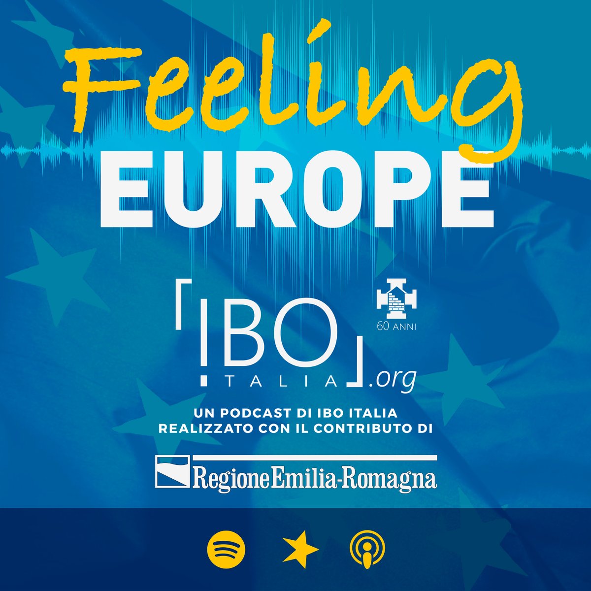 FEELING EUROPE
Il podcast che parla di Europa, formazione e volontariato. Un progetto realizzato da @IBOItalia con il contributo della @RegioneER. 

All'iniziativa ha partecipato anche @CDEunife. 
 
Dal 10 novembre su tutte le piattaforme di ascolto gratuito.