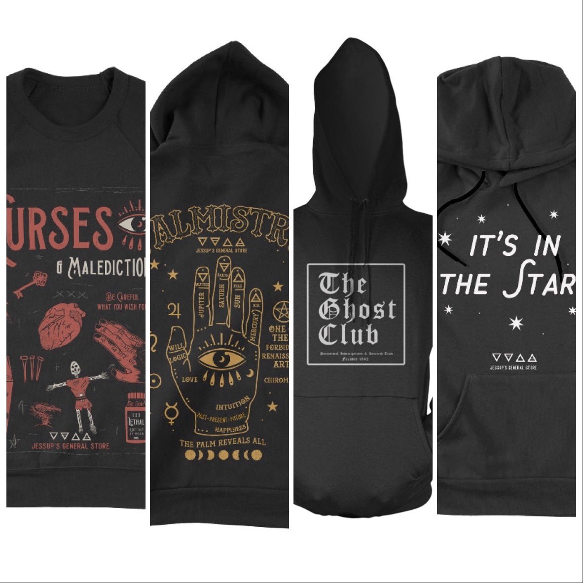 ❄️ Stay warm (and spooky)with these hoodies and crewnecks! Standard unisex sizing ❄️ Free shipping on orders $100 plus ✨✨
jessupsgeneralstore.ca