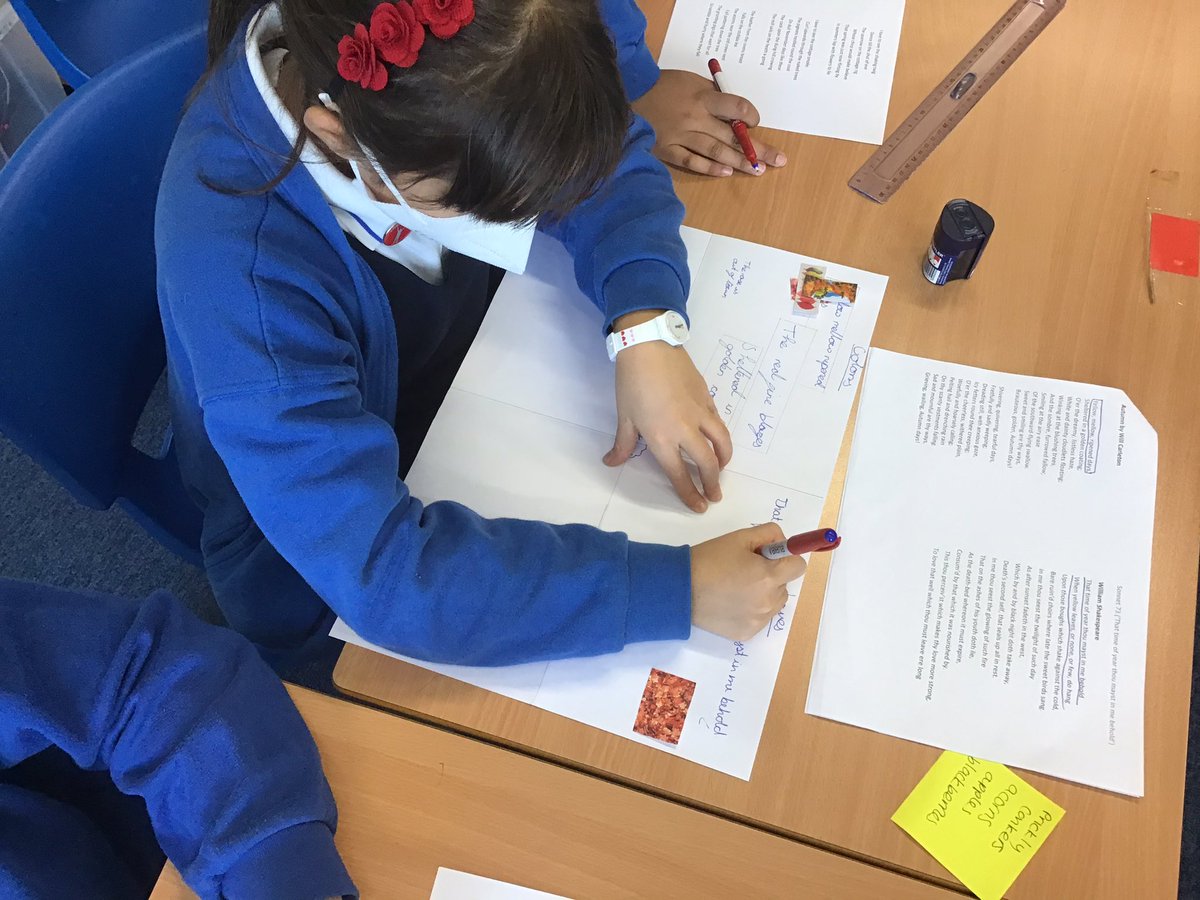 BSNJSV's tweet photo. Autumn, autumn, everywhere...Creating mood boards in English in order to dissect common themes in poems about autumn and provide inspiration for our own autumnal verses #JSVY5 https://t.co/ljAIE8D8nm