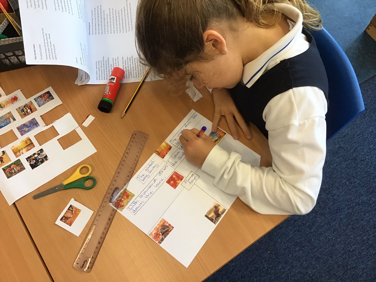 BSNJSV's tweet photo. Autumn, autumn, everywhere...Creating mood boards in English in order to dissect common themes in poems about autumn and provide inspiration for our own autumnal verses #JSVY5 https://t.co/ljAIE8D8nm